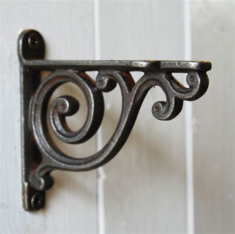 decorative steel brackets